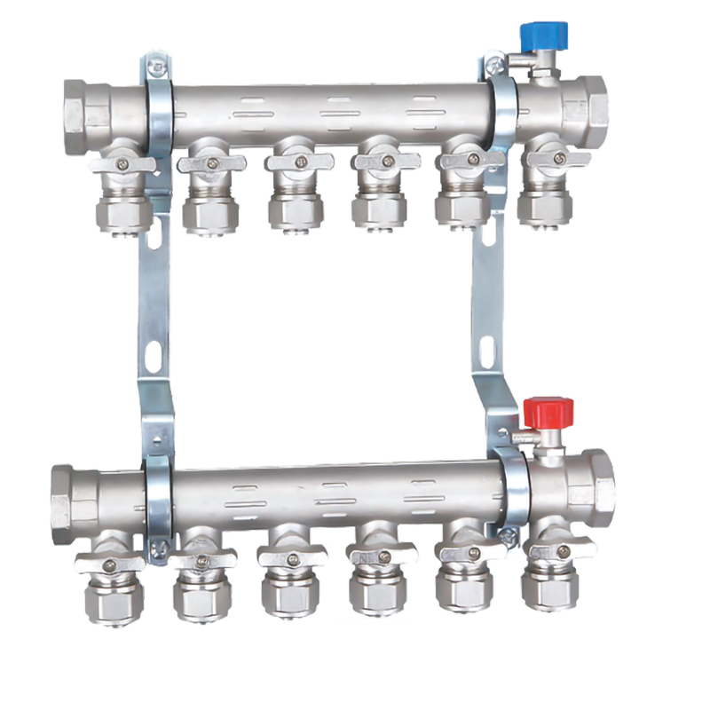 Leak proof Underfloor Radiant heating manifold