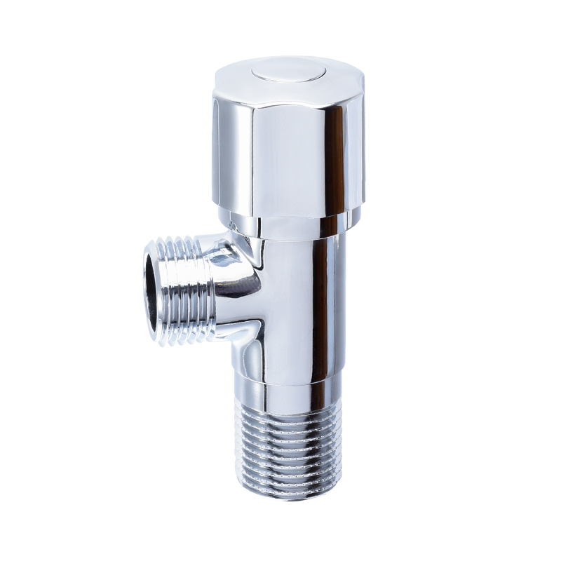 Bathroom Brass Chrome Plated Angle Valve DSJ002