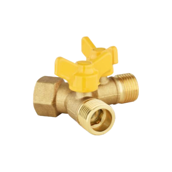 Bathroom Rustproof Three-way gas valve DSQ011